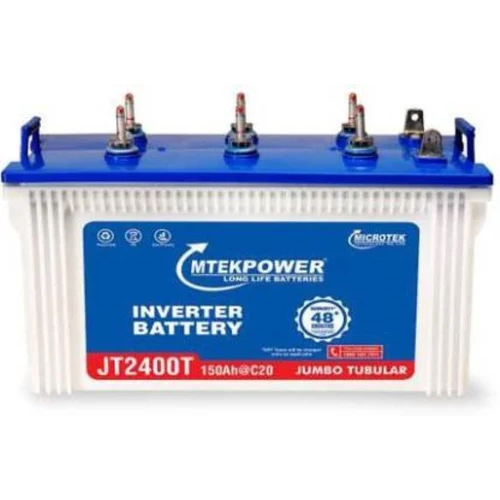 100 AH Jumbo Tubular Microtek Battery