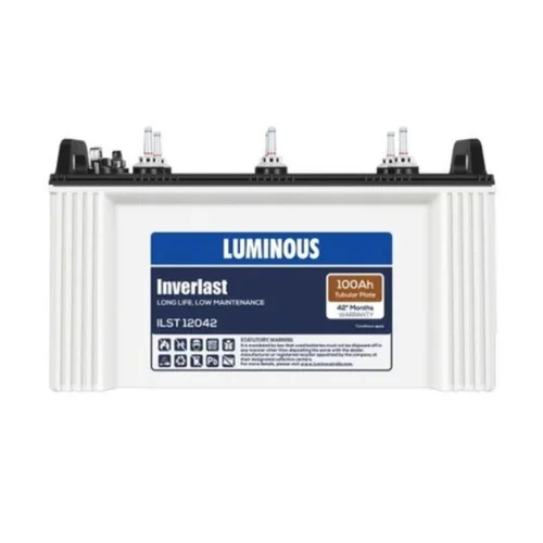 Luminous Ilst12042 100 Ah Inverter Battery - Color: White