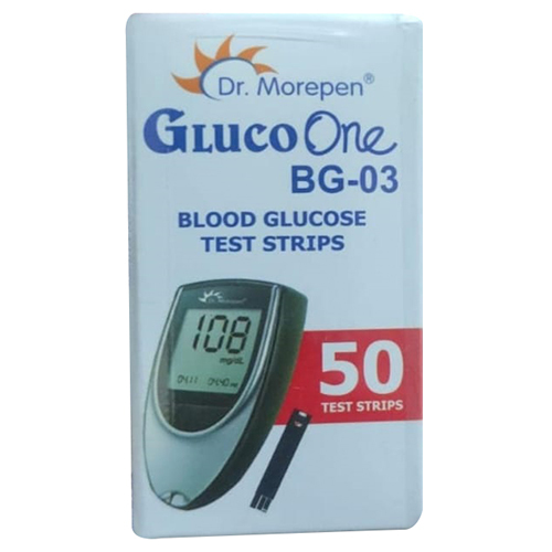 Blood Glucose Test Strips - Material: Plastic