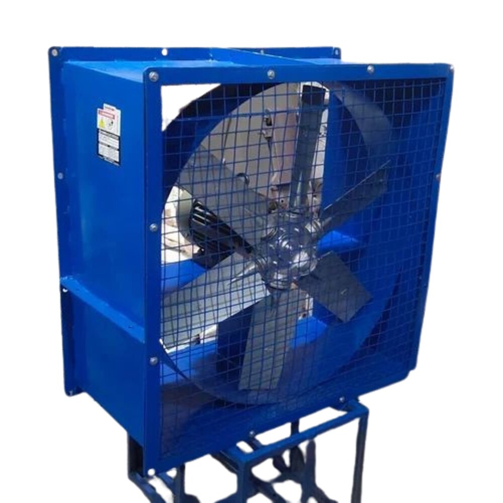 Square Plate Wall Axial Flow Fan - Air Volume: 10000 M3/Hr
