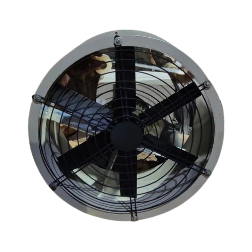 Ms Mild Steel Tube Axial Flow Fan - Air Volume: 5000 M3/Hr