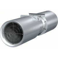 Jet Fan For Basement Ventilation - Color: Silver