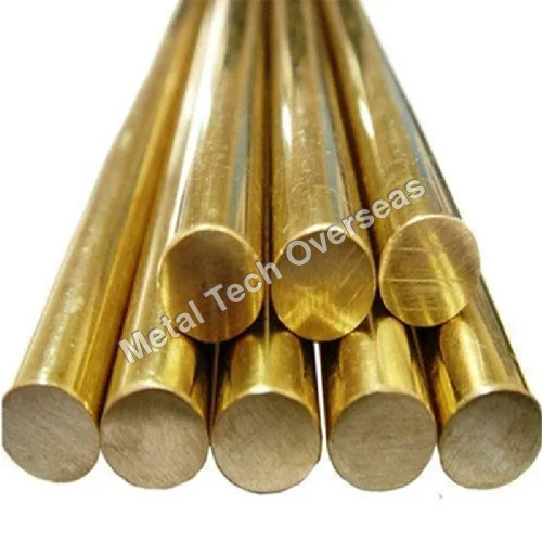 Phosphor Bronze Round Bar - Color: Golden