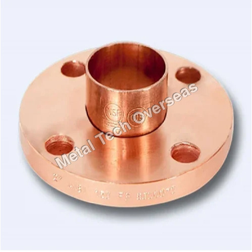 Copper Alloy Flange - Color: Golden