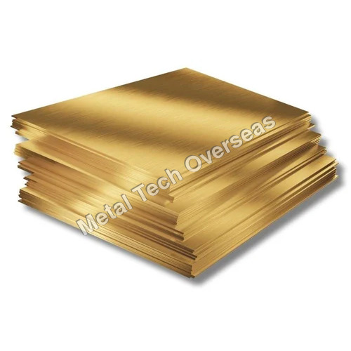 2.5 Mm Brass Sheet - Color: Golden
