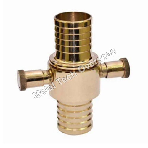Golden Gunmetal Coupling - Material: Stainless Steel