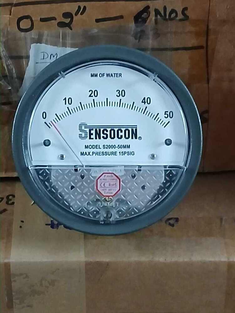SENSOCON Differential Pressure Gauge In Kanal Industrial Estate Mumbai