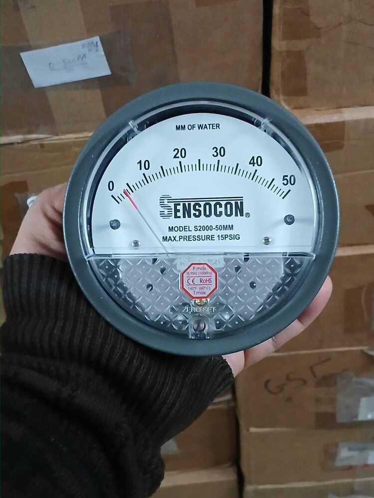 SENSOCON Differential Pressure Gauge In Kanal Industrial Estate Mumbai