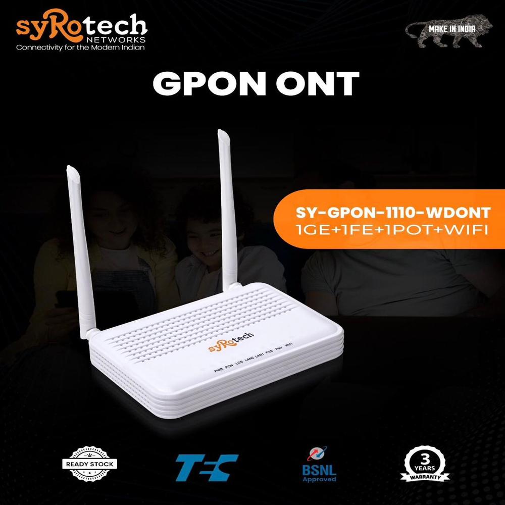 Syrotech 1110 Gpon Onu Wifi Voice - Application: Networking
