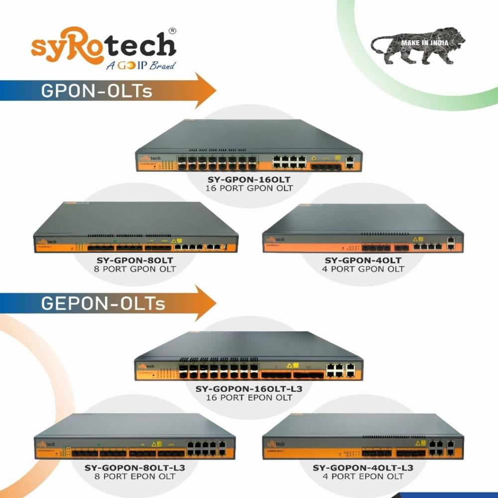 Syrotech 4 Port Gepon Olt