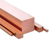 Electrolytic Tough Pitch Copper Square Bar - Finish: Smooth / Polish / Drawn Finish