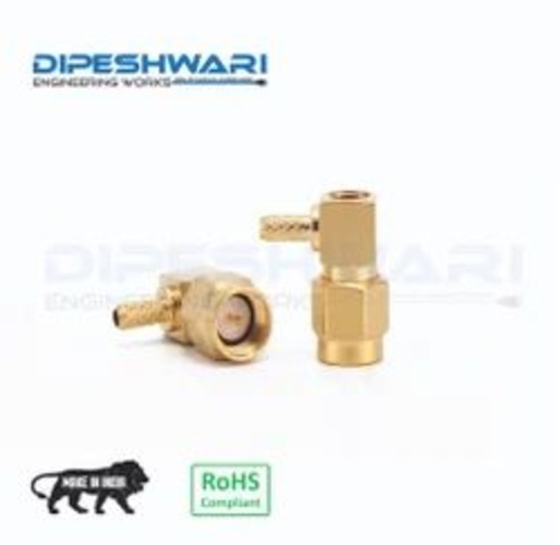 SMA Female RA Buklhead Crimp For RG316 & RG174 Cable