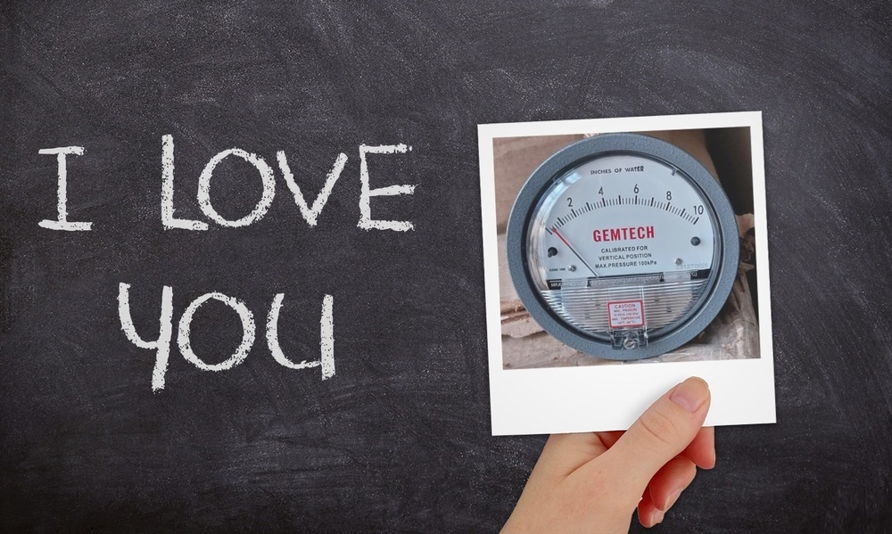 GEMTECH G2005 Differential Pressure Gauge 0-5 Inch