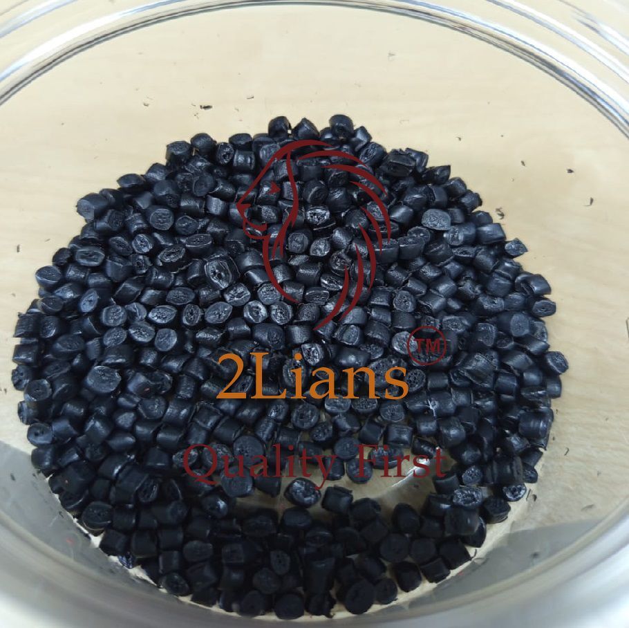 HDPE Repro Pellets Black color