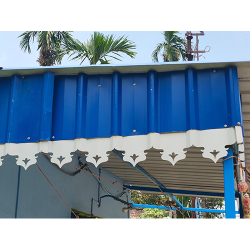 7x42 Inch Trapezoidal Design Ppgl Sheet