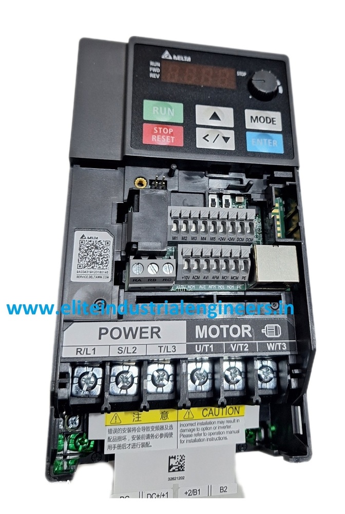 Delta Ac Motor Drive Me300 Vfd5a5me43annaa - Color: Black
