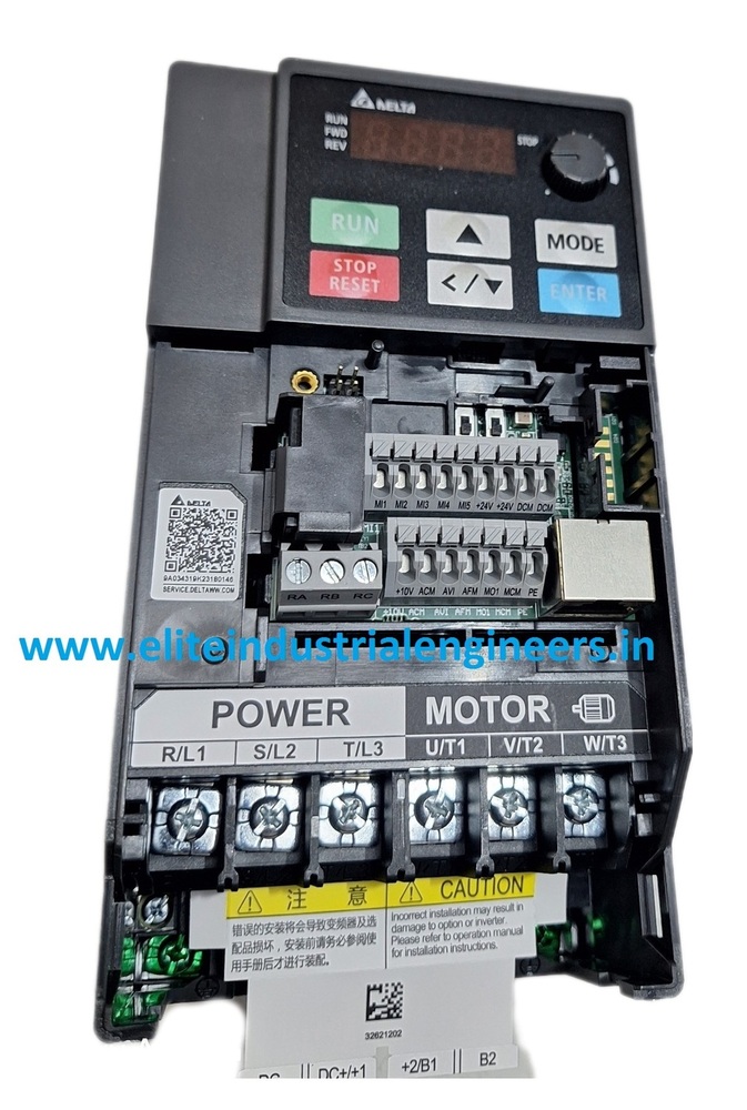 Delta Ac Motor Drive Me300 Vfd5a5me43annaa - Color: Black