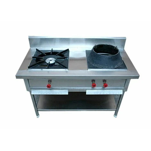 Commercial Two Burner Cooking Range - Automatic Grade: Manual