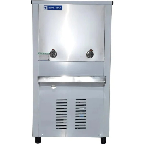 2 Taps Water Cooler - Color: Silver