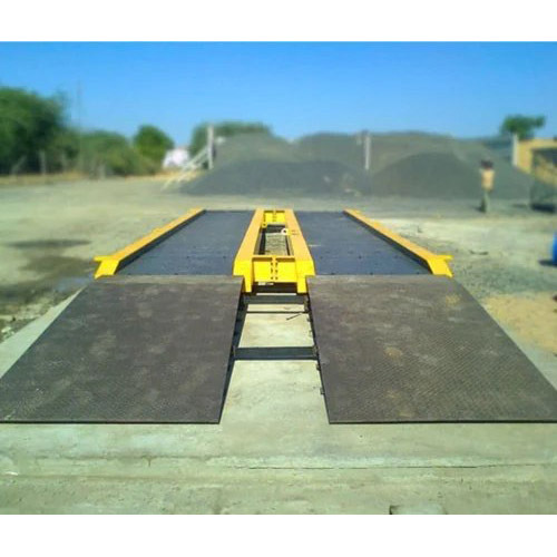 600Ton Ms Electronic Truck Weighbridge - Color: Grey Yellow