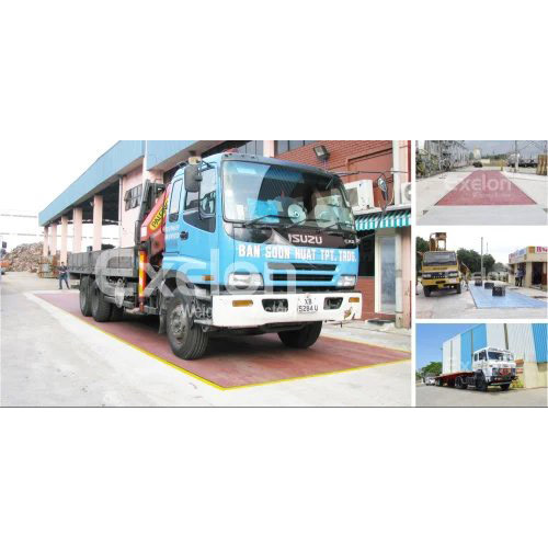 Road Electronic Weighbridge - Color: Brown