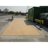150ton Pit Weighbridge - Color: Yellow