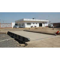 6x3 Meter RCC Concrete Weighbridge