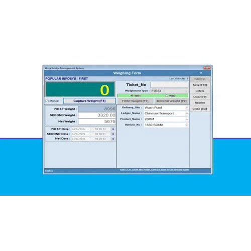 Online Weighbridge Reporting Software Service