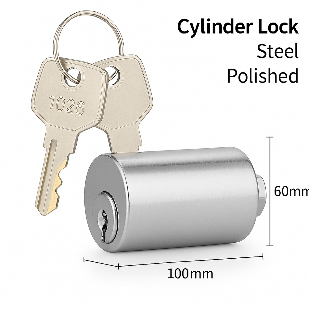 Safety Lock - Finish: Zinc Plated And Nickle