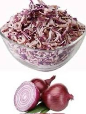 डिहाइड्रेशन लाल प्याज के चिउटे