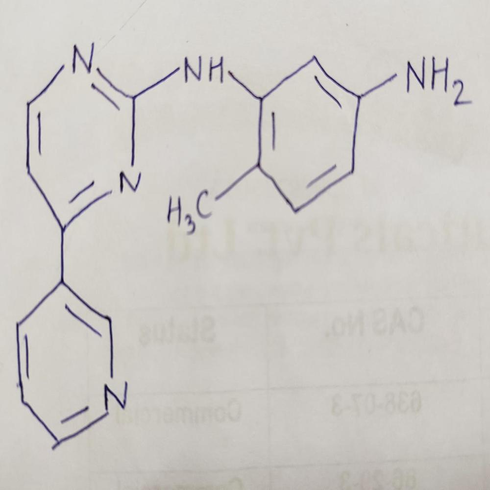 N-(5-amino-2-methylphenl)-4-(3 pyridyl)-2 pyrimidine-amine