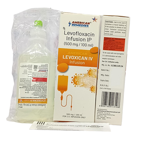 500 MG लेवोफ्लॉक्सासिन इन्फ्यूजन आईपी