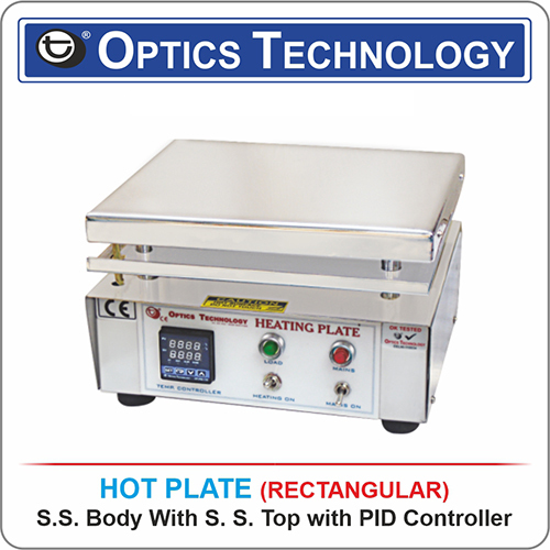 Hot Plate (Rectangular) SS Body with SS Top with PID Controller