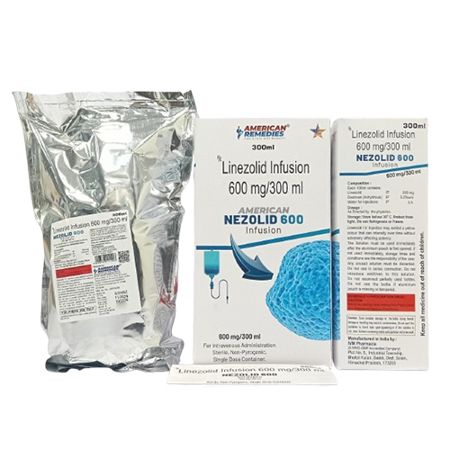 600mg लिनेजोलिड इन्फ्यूजन