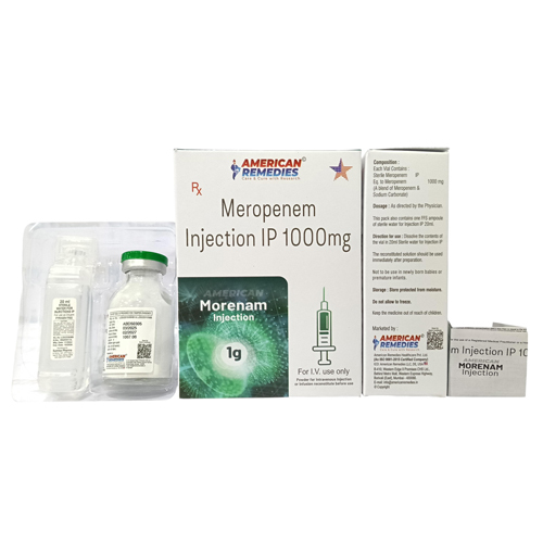 1000mg Meropenem Injection IP