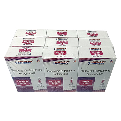 1000 Vancomycin Hydrochloride For Injection Ip