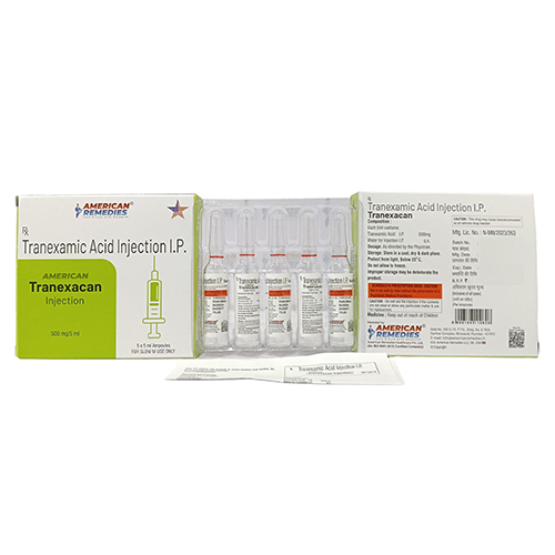 Tranexamic Acid Injection Ip By Diffzene Pharmaceuticals