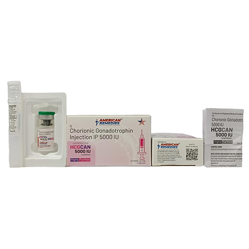 Chorionic Gonadotrophin Injection IP 5000 IU