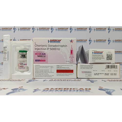 Chorionic Gonadotrophin Injection IP 5000 IU