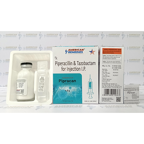 Piperacillin And Tazobactam For Injection Ip - Physical Form: Liquid