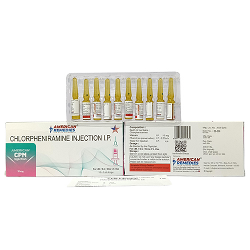 Chlorpheniramine Injection IP