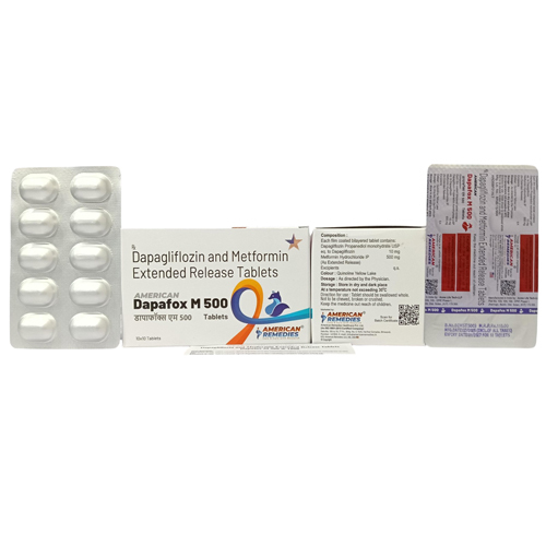 Dapagliflozin And Metformin Extended Release Tablets