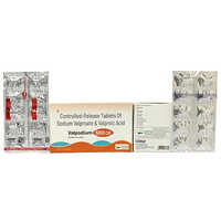 Controlled-Release Tablets Of Sodium Valproate And Valproic Acid
