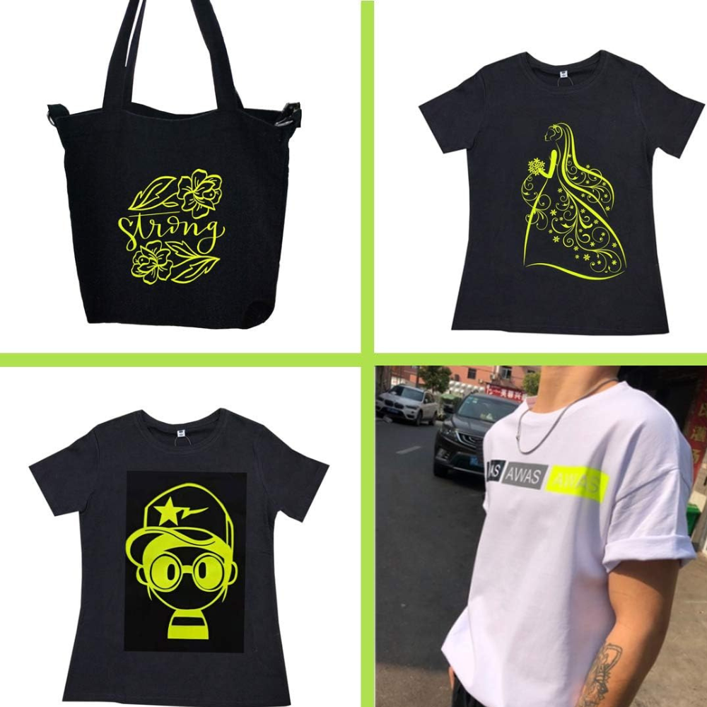 PU Neon Heat Transfer Vinyl for Tshirt Printing