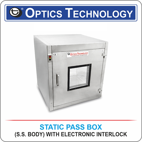 Static Pass Box (SS Body) with Electronic Interlock