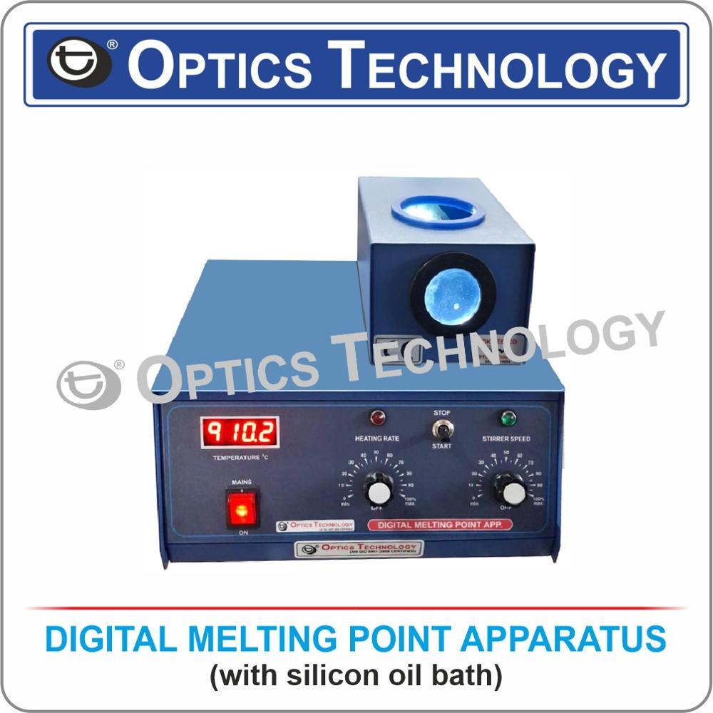 DIGITAL MELTING POINT APPARATUS (WITH SILICON OIL BATH)