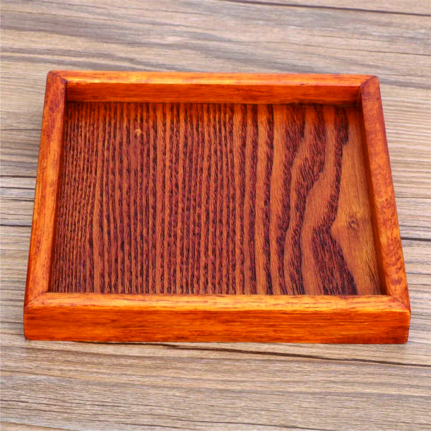 BEAUTIFUL OODEN SERVING TRAY NATURAL LOOK