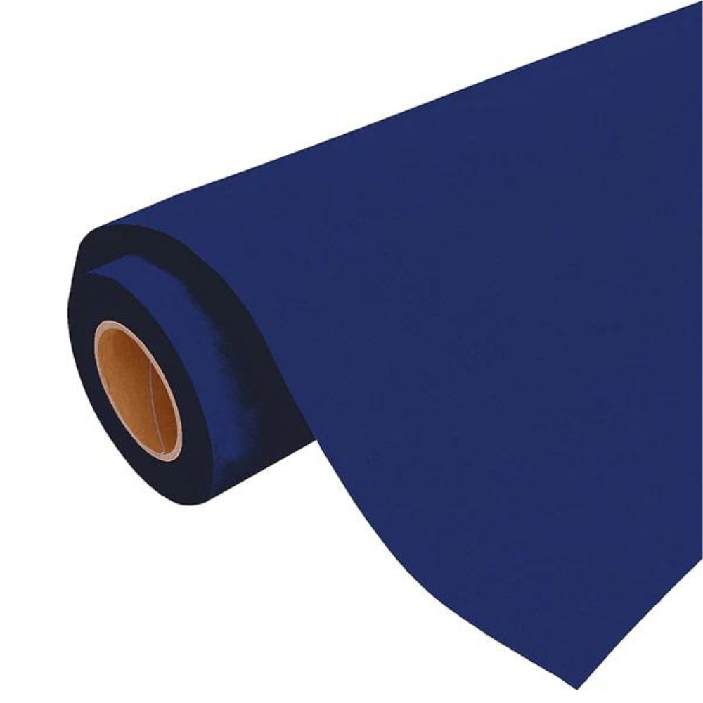 Flock Heat Transfer Vinyl For T-Shirt Printing - Color: Blue