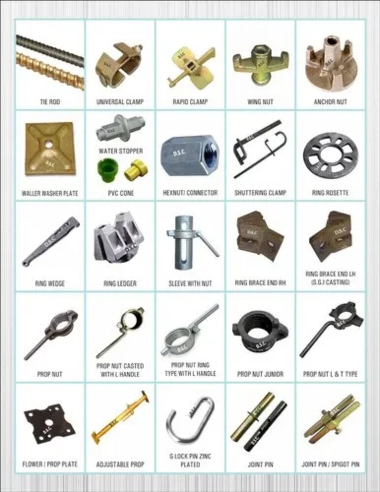 Scaffolding Materials - Application: Construction