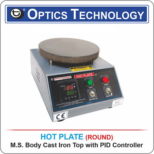 Hot Plate (Round) MS Body Cast Iron Top with PID Controller